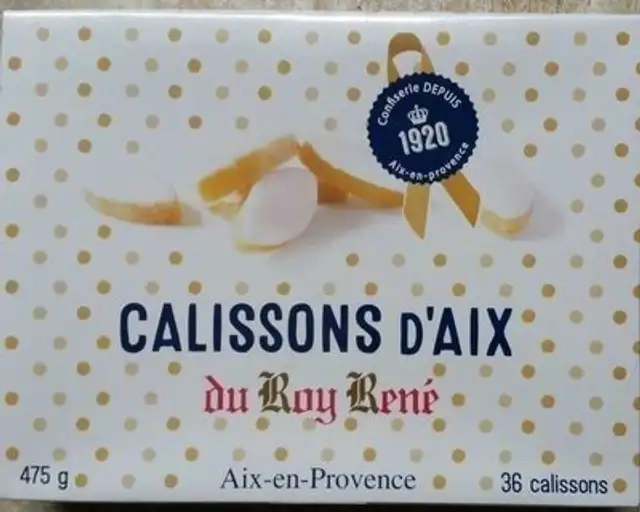 Calissons d'Aix du Roy René front packaging