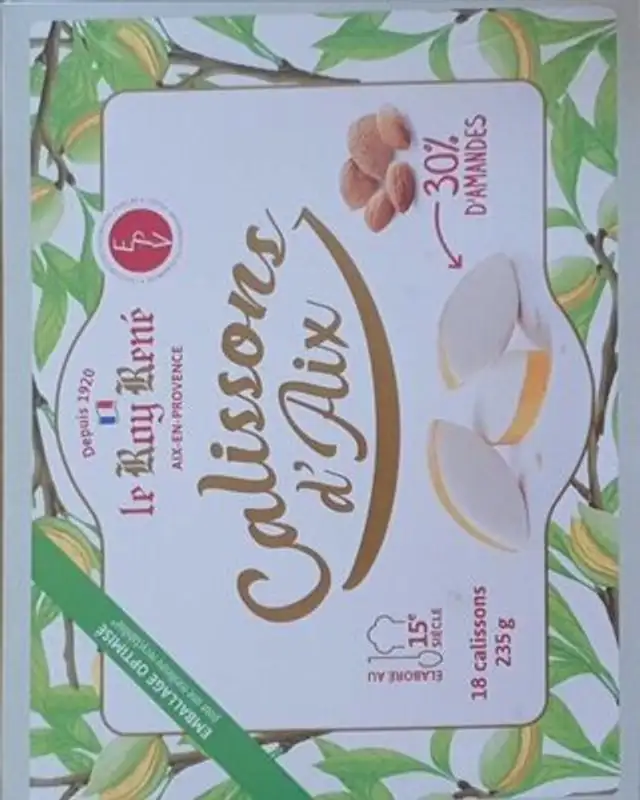 Calissons d'Aix front packaging