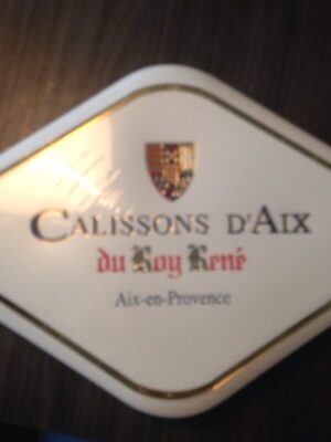 Calissons d'Aix du Roy Réne front packaging