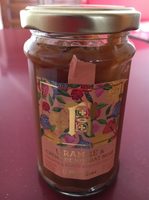 Orange et crème de nougat noir