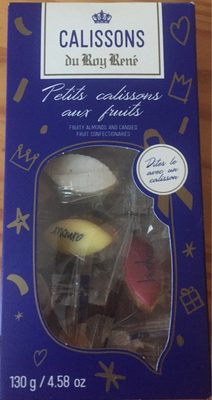 Petits calissons aux fruits