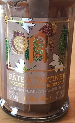 Pâte à tartiner noisettes et caramel beurre salé