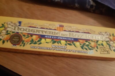 Nougat aux écorces d orange et de citron