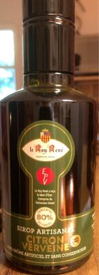 Sirop artisanal CitronVerveine