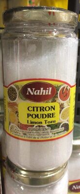 Citron poudre front packaging