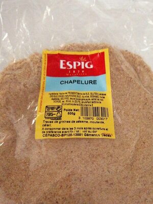 Chapelure front packaging