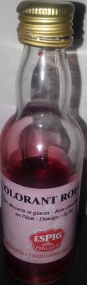 Colorant Rouge front packaging