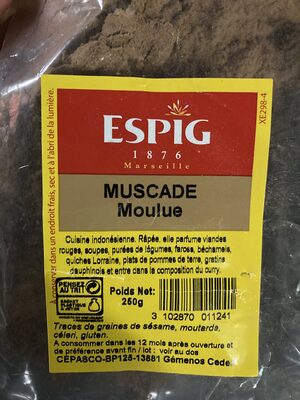 Muscade Moulue