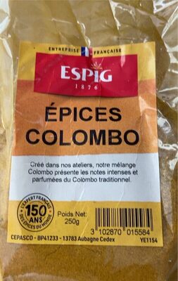 Épices colombo
