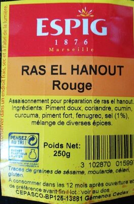 Ras El Hanout rouge