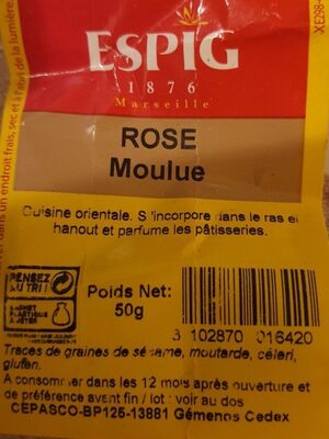 Roses Moulue