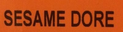 Sésame doré ingredients label