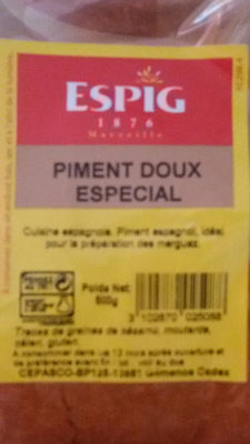 piment doux