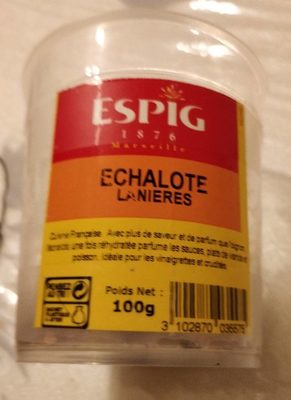 Echalote lanières