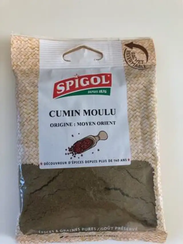 Cumin Moulu front packaging