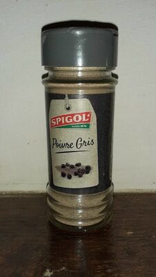 Poivre gris moulu SPIGOL