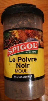 Spigol Le Poivre Noir Moulu