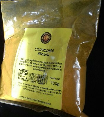 Curcuma moulu