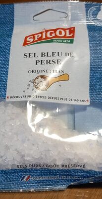 Sel bleu de perse