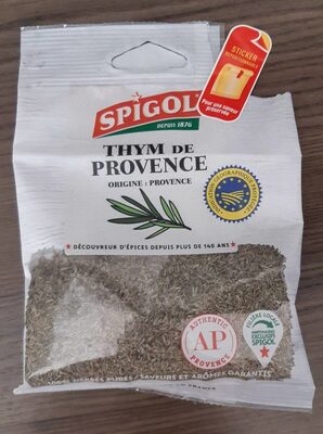 Thym de provence front packaging