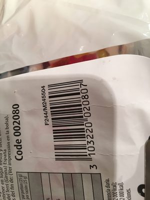 2KG Crocodiles Vrac Haribo front packaging