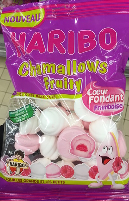 Chamallows Fruity Coeur fondant Framboise