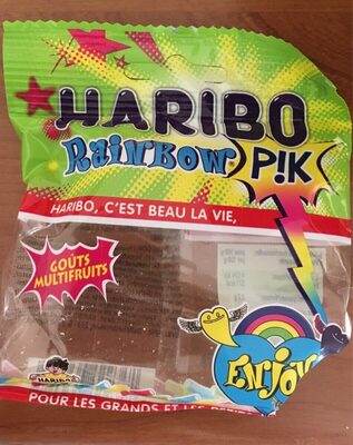 Haribo Rainbow Pik front packaging
