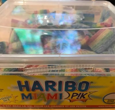 Bonbon Gélifié Miami Pik x 250 Pièces front packaging