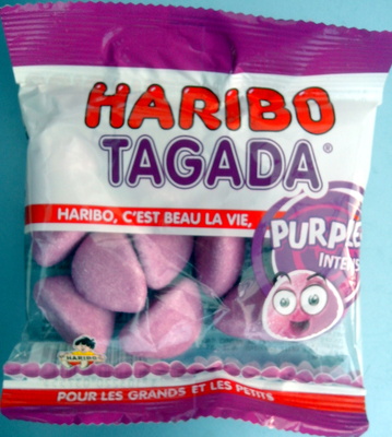 Haribo Tagada purple intense