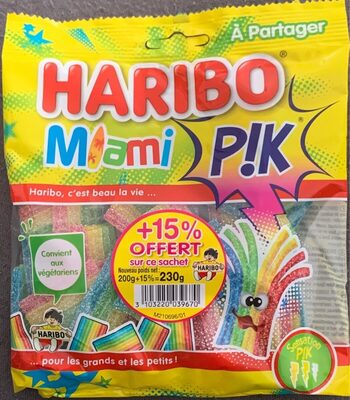 Miami Pik Confiserie fantaisie acidifiée