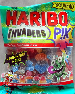 Invaders P!k front packaging