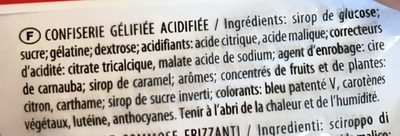 Spicy pik ingredients label