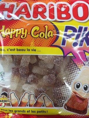Happy cola p!k front packaging