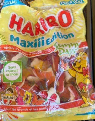 Haribo MaxiiiEdition Sunny Days front packaging