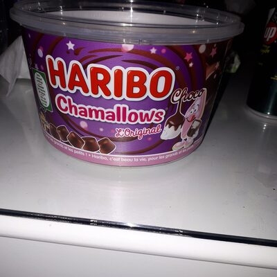 Chamallows Choco ingredients label