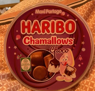 Haribo chamallows choco front packaging
