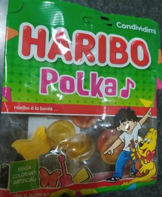 Haribo polka front packaging