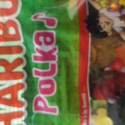 Polka -caramelle gommose assortite front packaging