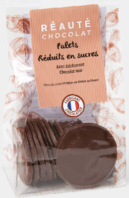 Palets réduits en sucres Chocolat noir