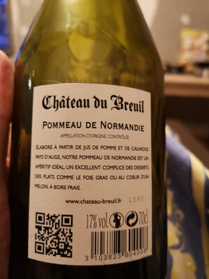 Chateau Du Breuil Pommeau De Normandie 0,70 L