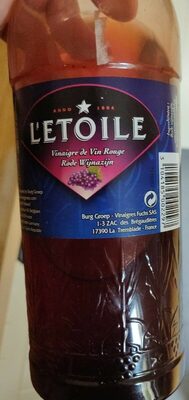 Vinaigre de vin rouge l'étoile
