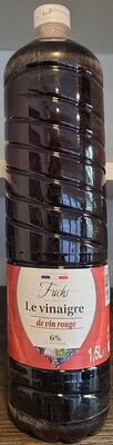 Le vinaigre de Vin rouge