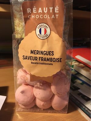 Meringues Saveur Framboise front packaging