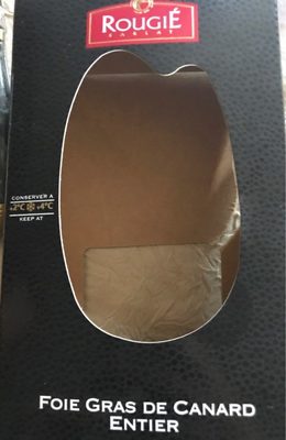 foie gras et canard entier