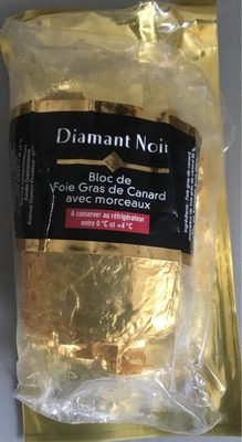 Bloc foie gras de canard avec morceaux
