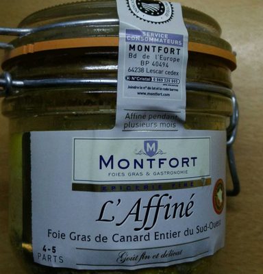 L'Affiné - Foie Gras de Canard Entier du Sud-Ouest