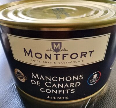 Manchons de Canard confit Montfort front packaging