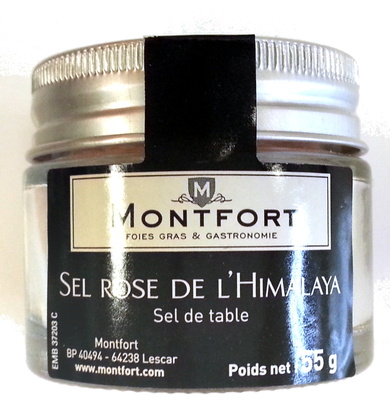 Sel rose de l'Himalaya front packaging