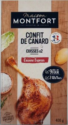 Confit de canard, cuisse x2