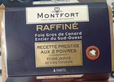 Foie gras de canard entier du Sud-Ouest, recette prestige aux 2 poivres